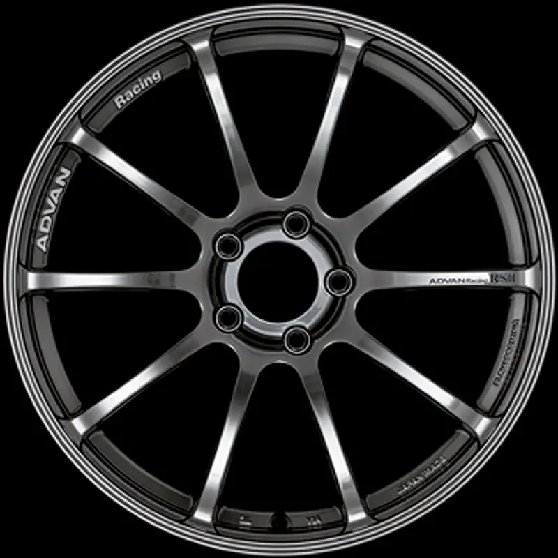 Advan Rsii Performance Wheel – 17X7.5", +48Mm Offset, 5X114.3Mm, 73Mm Center Bore – Hyper Black 1