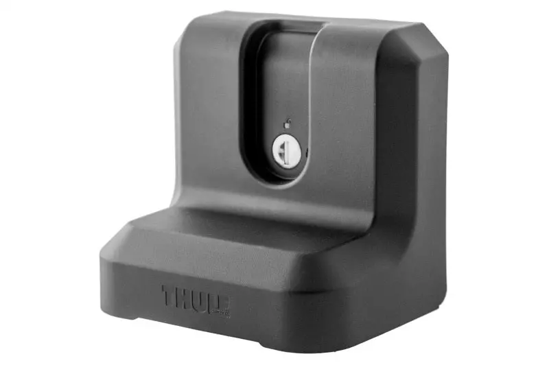 Thule Hideaway Awning T-Track Adapter For Tracrac Load Bars – Includes Locking Mechanism, Black Finish 1
