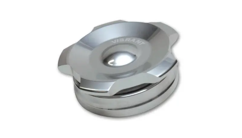 Vibrant Polished Aluminum Weld Bungs With Threaded Caps & O-Rings – 2.75" Od 1