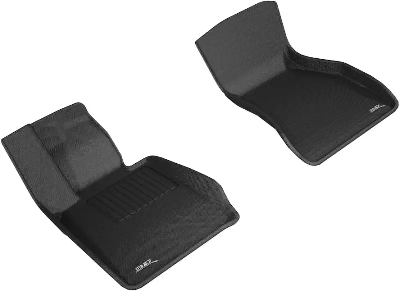 3D Maxpider Kagu Custom Floor Mats For 2017–2020 Bmw 5 Series (G30/G31) – First Row, Black 1