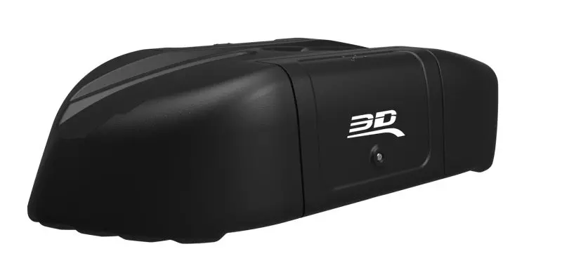 3D Maxpider Traveler Rooftop Cargo Box – 161.5 X 78 X 42.2 Cm, Black, Aerodynamic Design 1