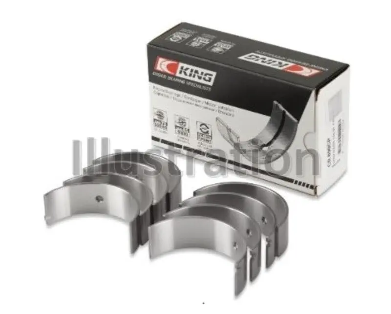 King Engine Bearings Conrod Set For Nissan Ca-Series & Cd17 Engines – Oversize +0.50Mm 1