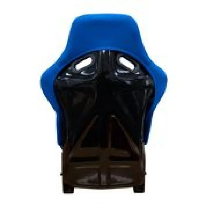 Nrg Fiberglass Bucket Seat – Blue Cloth, Large Size 1