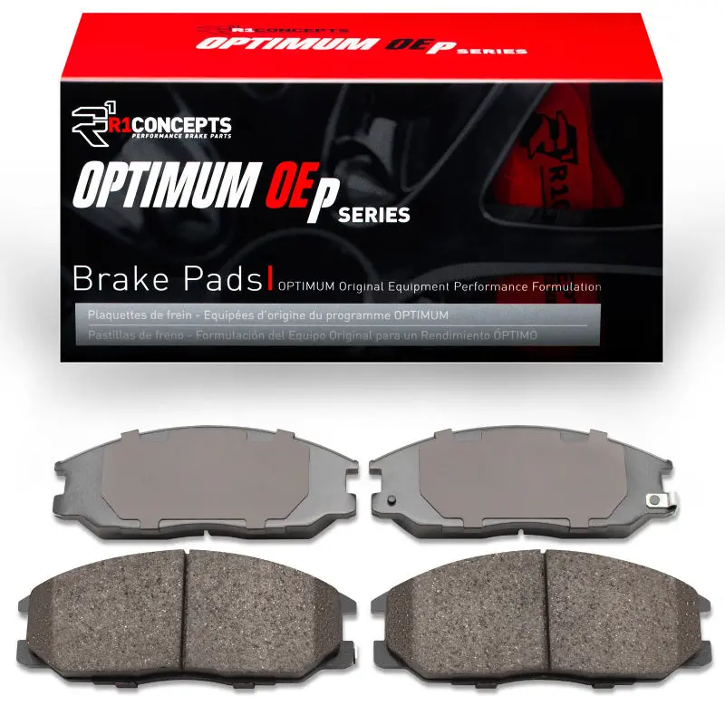 R1 Optimum Oe-Style Front Brake Pads For 2001–2009 Hyundai Xg350 – Reliable Stopping Power 1
