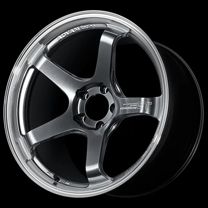 Advan Gt Beyond 19X11.0 / +35 Offset / 5-112 Bc / +35Mm Bore / Machining & Hyper Platinum Black 1