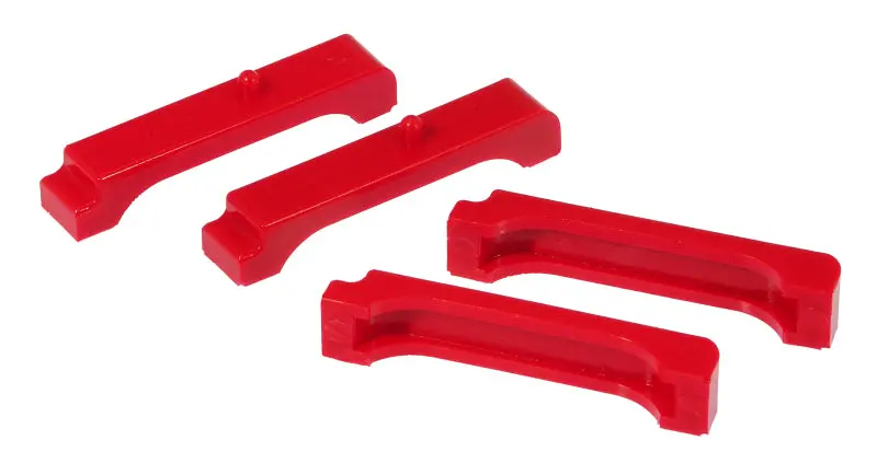 Prothane Radiator Insulators For 1968–1987 Gm Big Block Engines – Red Polyurethane Mounts 1