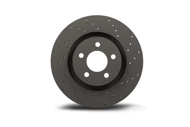 Hawk Talon High-Performance Brake Rotors – Drilled & Slotted For Track And Street Use 1