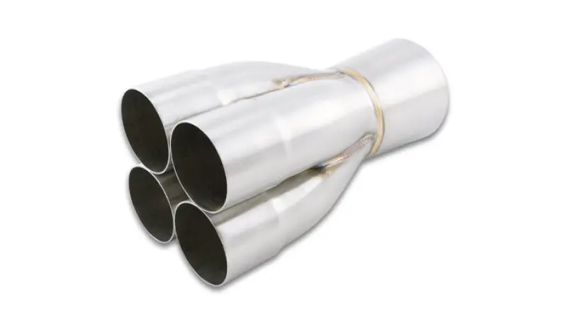 Vibrant 4-1 Turbo Merge Collector – 2.50In Inlet Id, 3.50In Merge Od, 4.00In Outlet Od 1