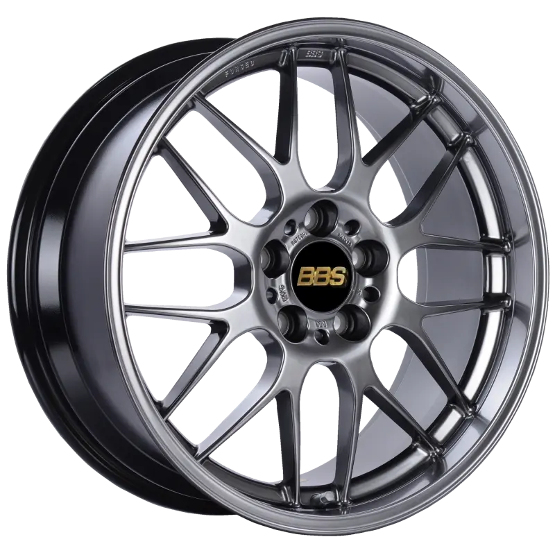 Bbs Rg-R Forged Aluminum Wheel – 18X8.5", 5X120Mm, Et38, 72.5Mm Cb, Diamond Black Finish 1