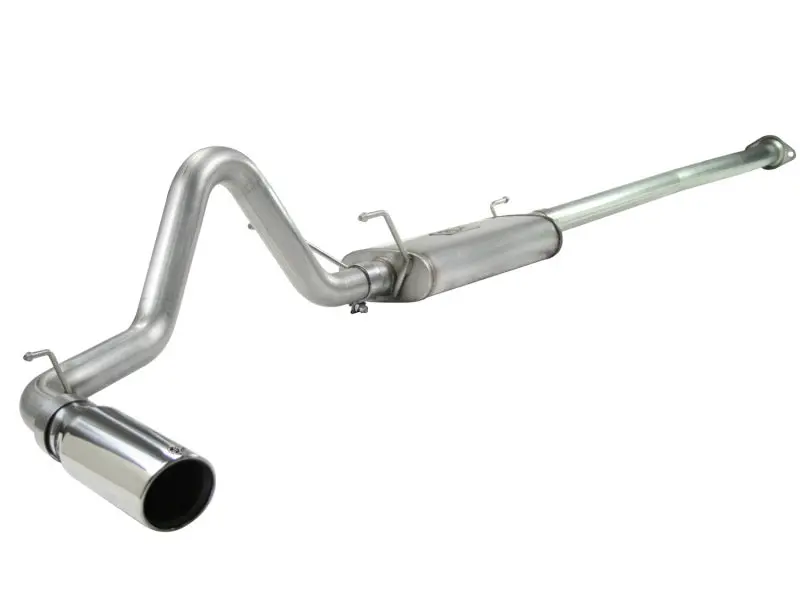 Afe Mach Force Xp Stainless Steel Cat-Back Exhaust System For 2013–2014 Toyota Tacoma 4.0L (2.5" W/ Polished Tip) 1