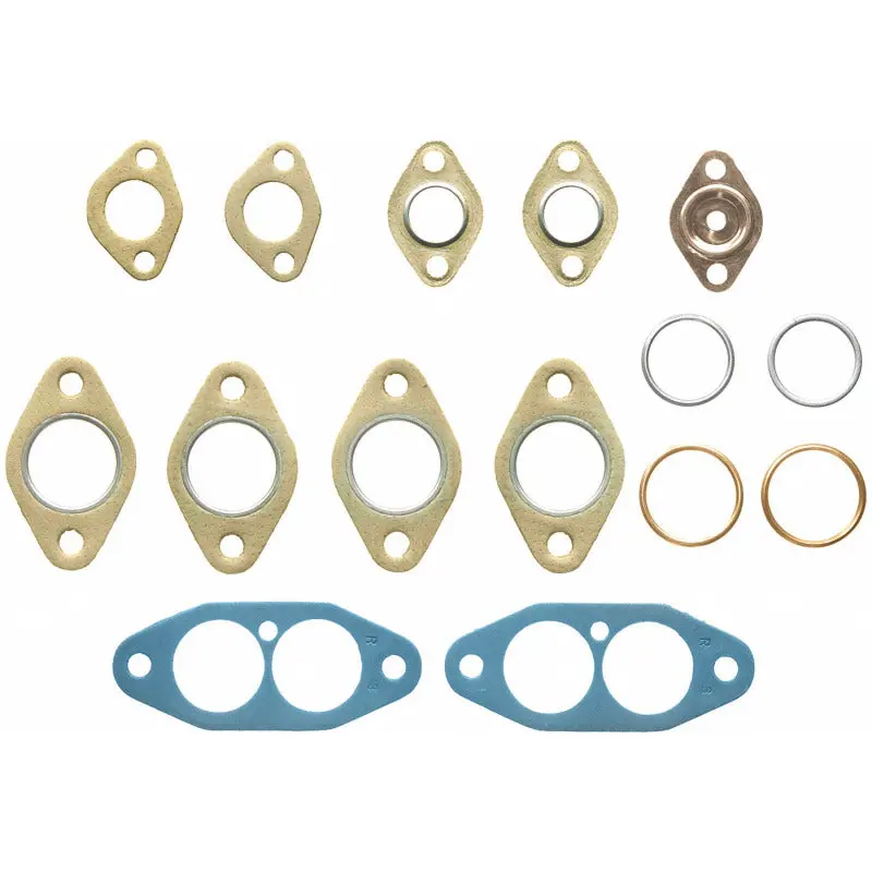 Fel-Pro Intake & Exhaust Manifold Combination Gasket For Vw Super Beetle (Part #Ms 22570-3) 1