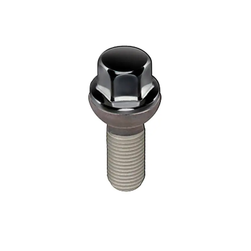 Mcgard Black Hex Lug Bolts – Radius Seat, M14×1.5, 17Mm Hex, 26.3Mm Shank (Pack Of 50) 1