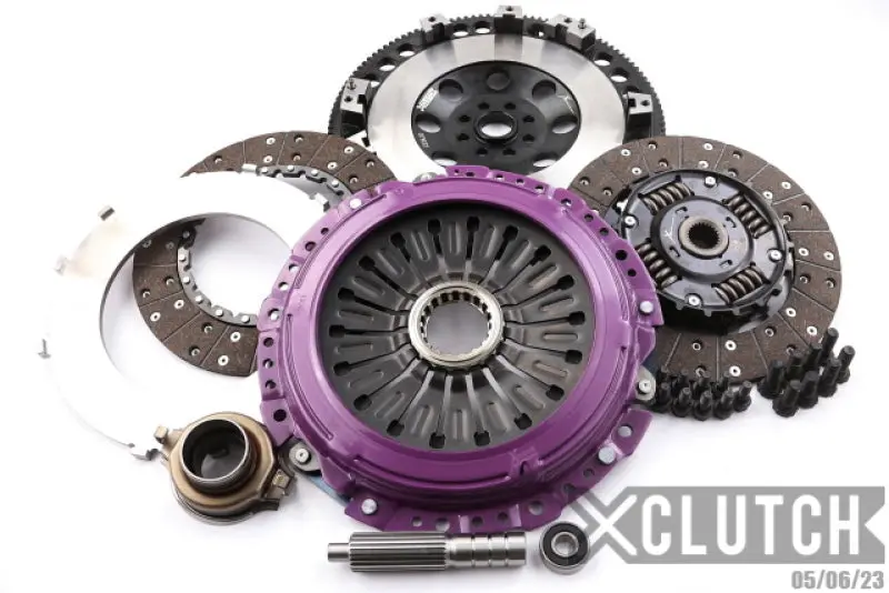 Xclutch Twin-Sprung Organic Clutch Kit For 2015–2021 Subaru Wrx Sti – 10.5 Inch Diameter, Street-Tuned Performance 1