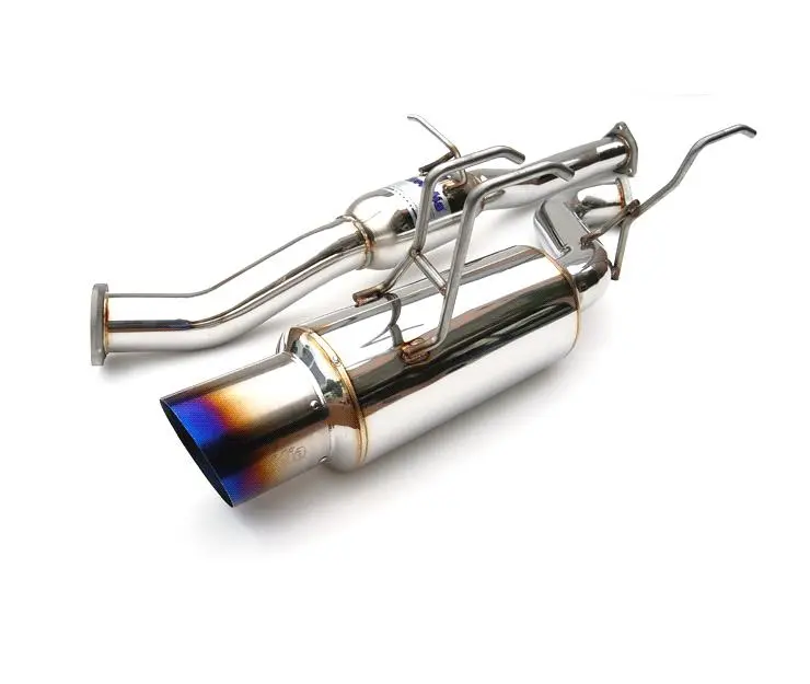 Invidia 08+ Wrx Hatch / 08 Sti 76Mm Racing Titanium Tip Cat-Back Exhaust 1