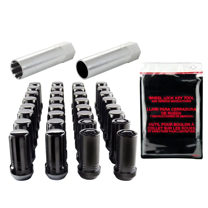 Mcgard Splinedrive 8-Lug Wheel Lock Kit With Installation Tool – Black Cone Seats, M14×1.5 / 22Mm Hex 1