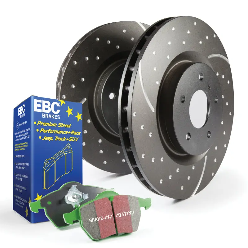 Ebc Greenstuff Brake Pad And Gd Rotor Kit – S10 Series Performance Upgrade 1