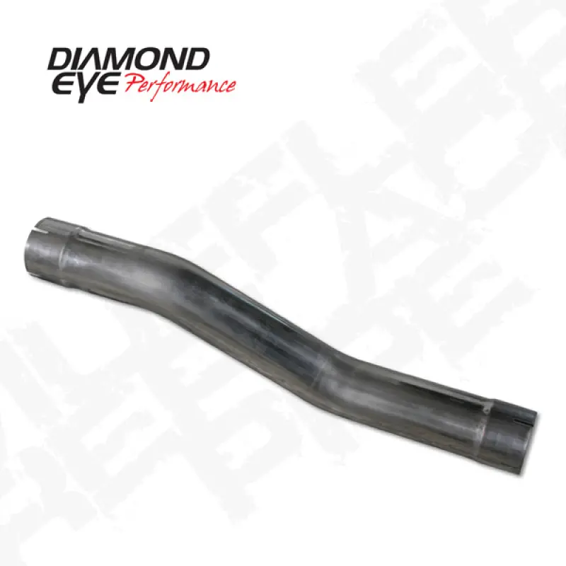 Diamond Eye Stainless Steel Mid-Pipe Replacement – 4" Diameter, Fits 2004–2006 Dodge Ram 400 Series 1