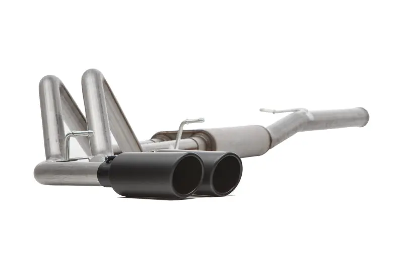 Gibson Black Elite Dual-Sport Cat-Back Exhaust System For 2011–2014 Ford F-150 Lariat 6.2L (3”/2.5” Configuration) 1