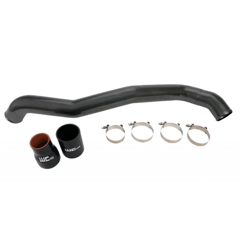 Wehrli Gunmetal 3-Inch Driver-Side Intercooler Pipe For 2011–2016 Chevrolet Lml Duramax 6.6L 1