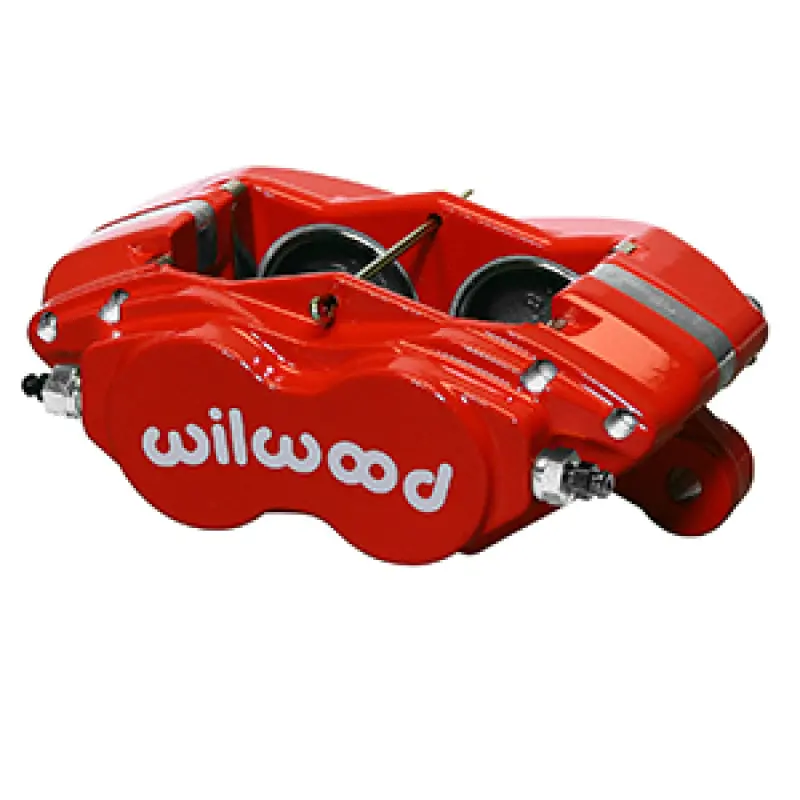 Wilwood Fdl-M Front Caliper – 1.38" Piston, Compatible With 0.810" Rotor, Red Finish 1