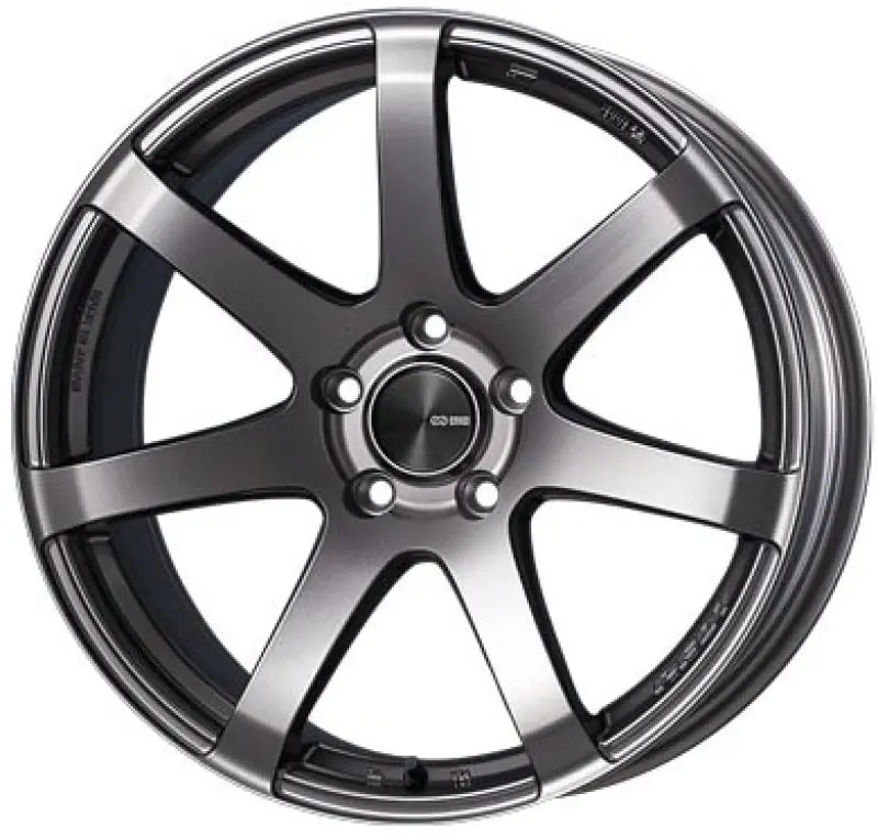Enkei Pf07 18X9 5X114.3 30Mm Offset Dark Silver Wheel *Special Order/No Cancel* 1