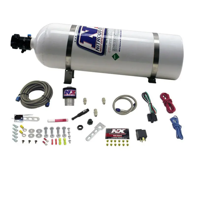 Nitrous Express Diesel Stacker 4-Stage Nitrous System – Includes 15-Pound Bottle And Tuning Components 1