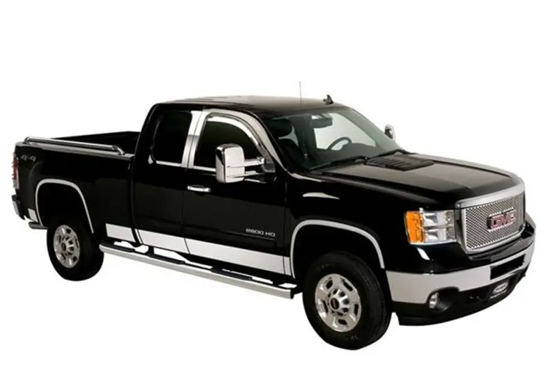 Putco Stainless Steel Rocker Panel Trim For 2007–2014 Gmc Yukon – 4.75" Wide, 8-Piece Set 1