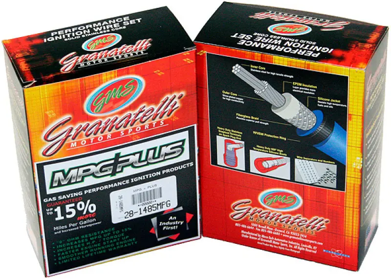 Granatelli Performance Ignition Wire Set For 2001–2002 Dodge Aspen 3.0L Inline-6 1