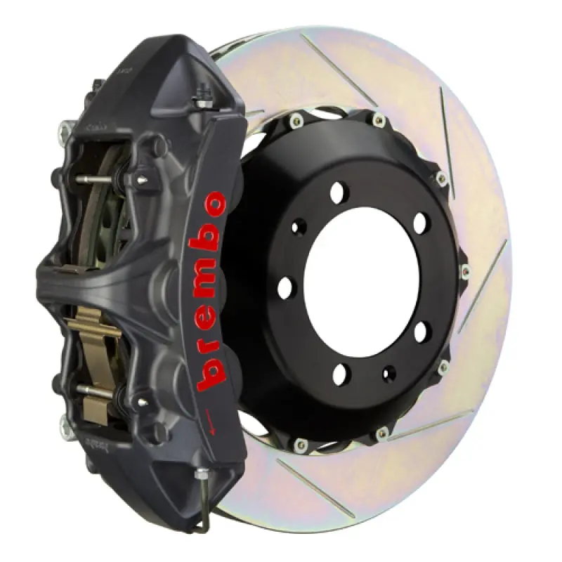 Brembo 6-Piston Front Big Brake Kit For 2005–2008 Dodge Magnum V6 (Non-Awd) — 355X32Mm Two-Piece Slotted Rotors 1