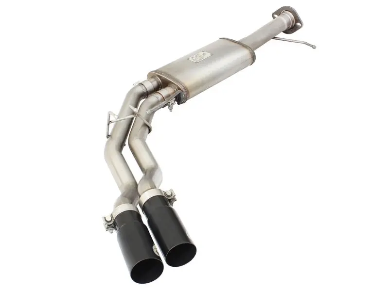 Afe Rebel Series Exhaust System – Front Side Exit, Black Tips, For 2010–2014 Ford F-150 Ecoboost & 6.2L V8 1