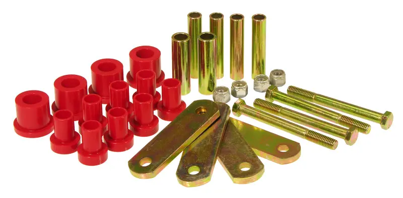 Prothane Heavy-Duty Suspension Bushings For 1965–1969 Chrysler A-Body – Red 1