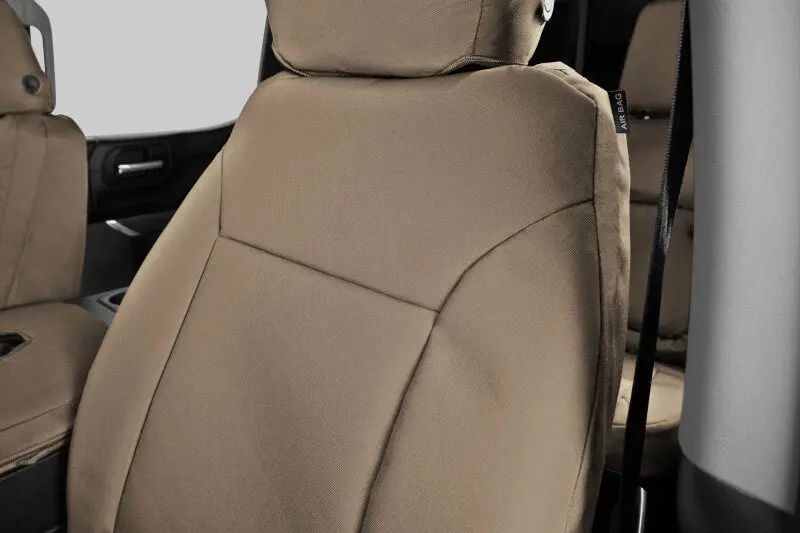 Covercraft Endura Precisionfit Second-Row Seat Covers For 2019–2024 Subaru Ascent – Tan/Tan 1