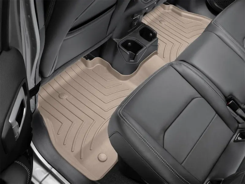 Weathertech Heavy-Duty Rear Floorliner In Tan For 2008–2013 Chevrolet Avalanche 1