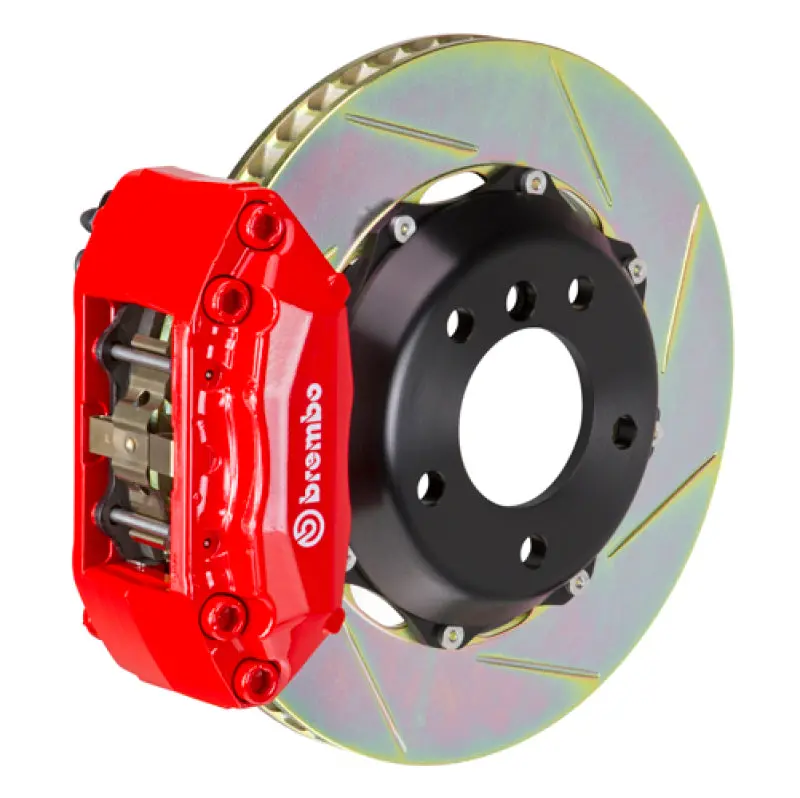 Brembo Gt Big Brake Kit — Front, 4-Piston Cast Calipers, 328×28Mm Two-Piece Slotted Rotors (Audi A4 '96–'01 / A6 '98–'04 2.8L) 1