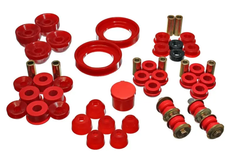 Energy Suspension Red Hyper-Flex Master Bushing Kit For 1990–1993 Honda Accord & Odyssey 1