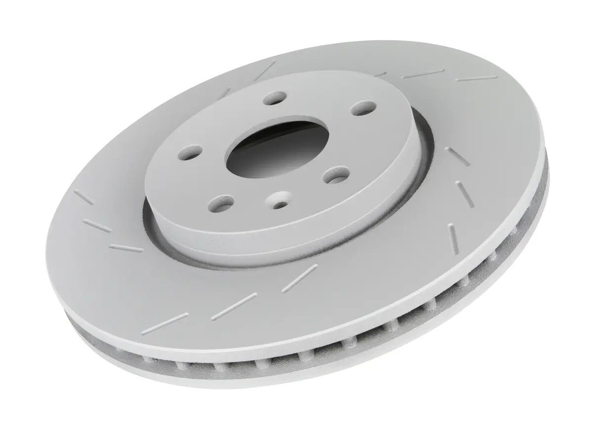 Frozen Rotors Slotted Front Right Brake Rotor – Model 1038, Compatible With Fzr/Sr Applications 1
