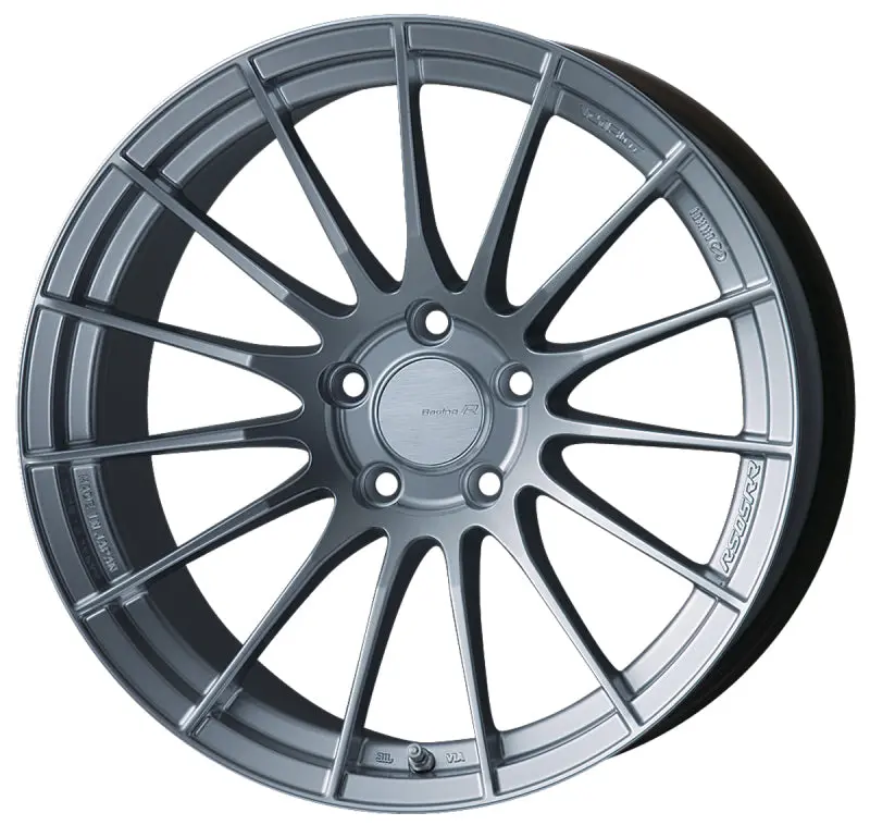 Enkei Rs05-Rr Forged Alloy Wheel — 18X8.5", +35Mm Offset, 5X112 Pcd, 66.5Mm Center Bore — Sparkle Silver 1