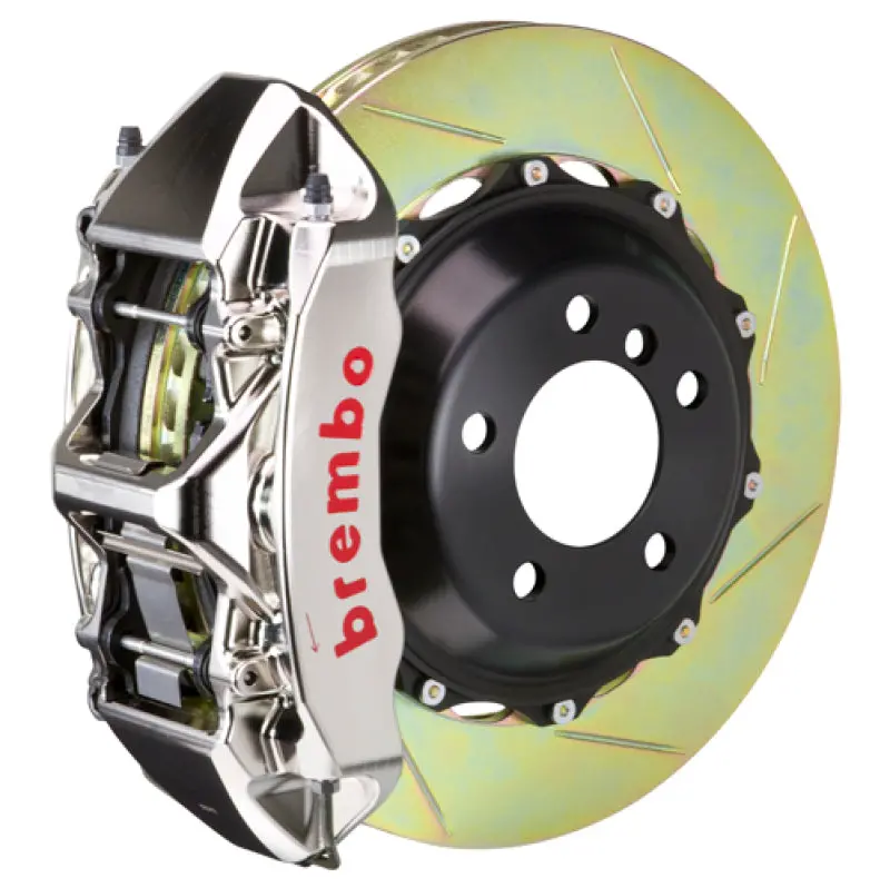 Brembo Gtr Big Brake Kit For 2006–2008 Porsche 997.1 (Non-Pccb) – Front, 6-Piston Billet Calipers, 355×32Mm Slotted Two-Piece Rotors 1