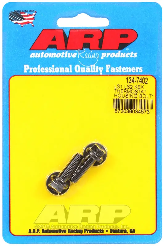 Arp Ls1/Ls2 Thermostat Housing Bolt Kit – Hex Head Fasteners For Gm Gen Iii/Iv Engines 1
