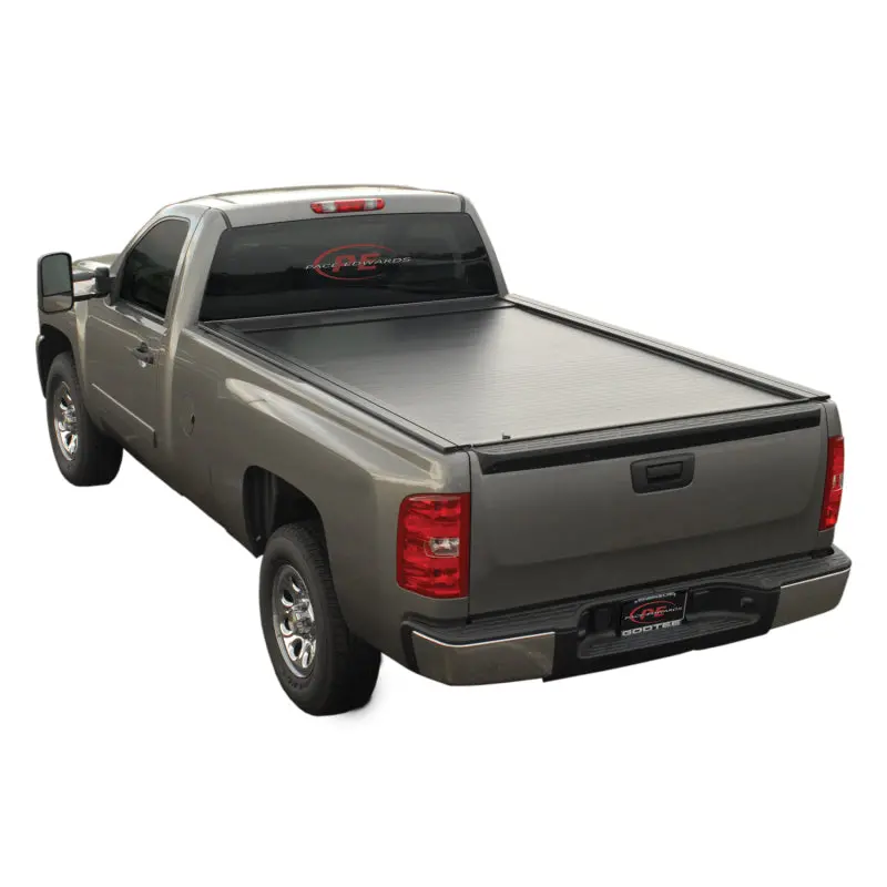 Pace Edwards Jackrabbit Full-Metal Tonneau Cover For 2005–2016 Nissan Frontier Crew Cab (4'10" Bed) – Matte Finish 1