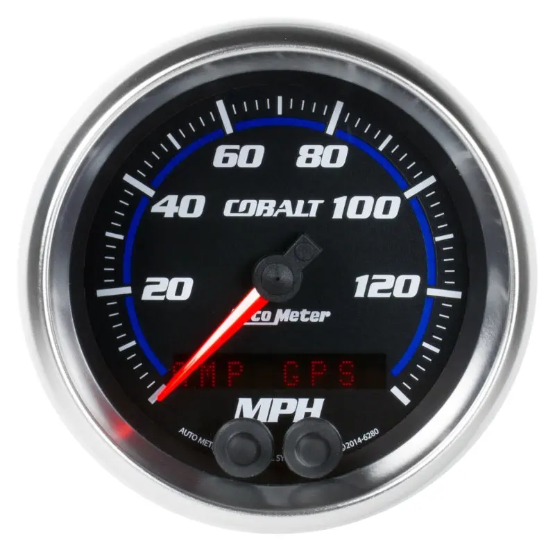 Autometer Cobalt Gps-Programmable Speedometer – 3-3/8", 0–140 Mph, In-Dash Digital Display 1