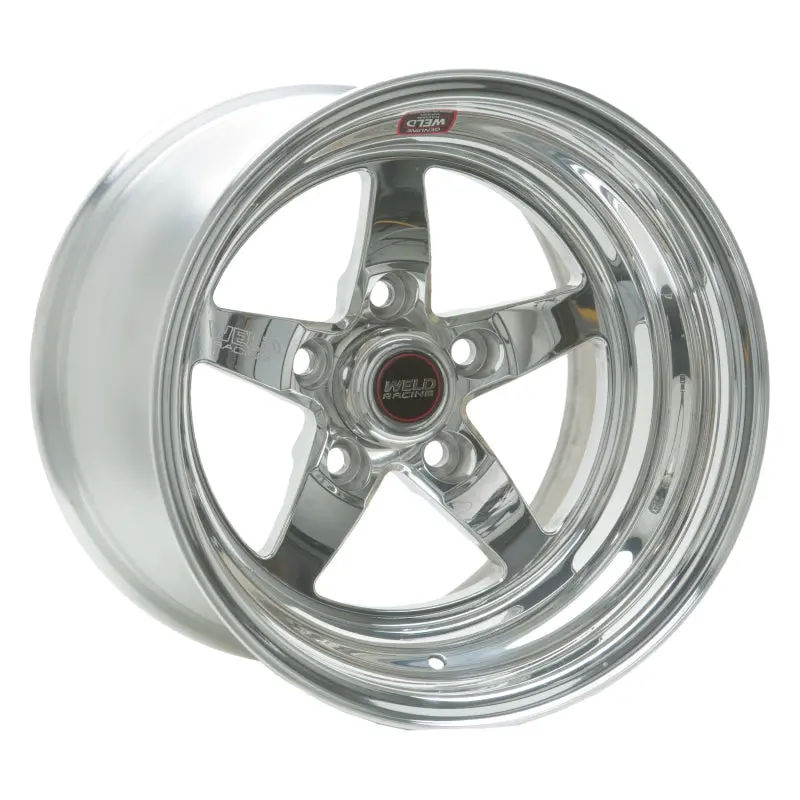 Weld S71 15X6 / 5X4.75 Bp / 4.5In. Bs Polished Wheel (Low Pad) - Non-Beadlock 1
