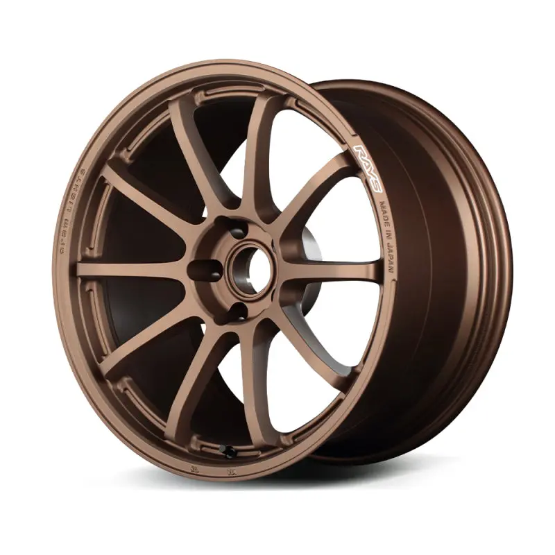 Gram Lights 57Nr Forged Alloy Wheel – 18×8.5″, +38 Offset, 5×114.3 Bolt Pattern, Dark Bronze Finish 1
