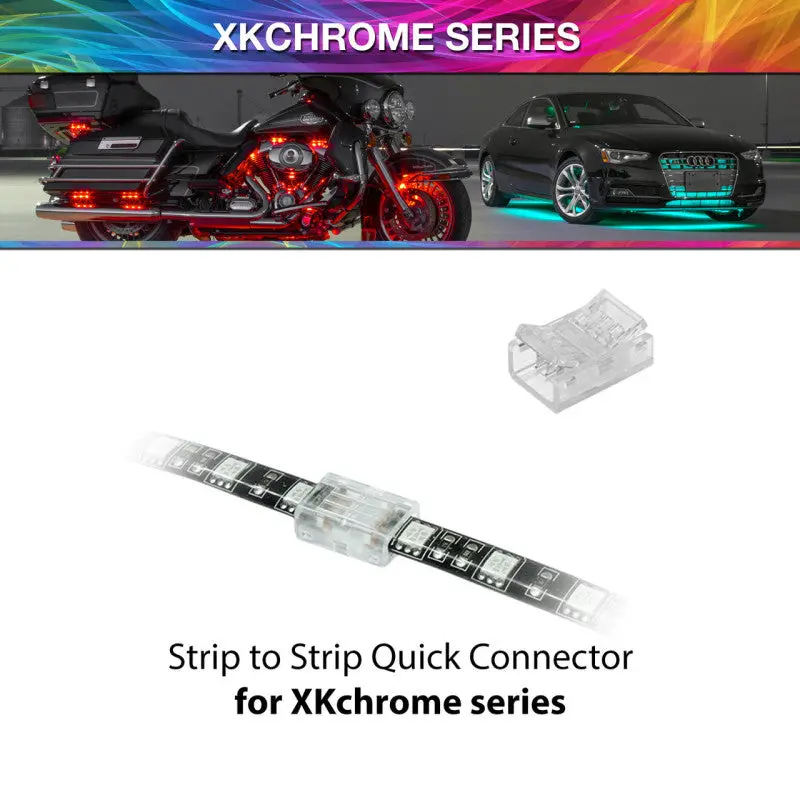 Xkchrome 4-Pin Quick-Connect Glow Plug Harness – Strip-To-Strip Wiring Adapter 1