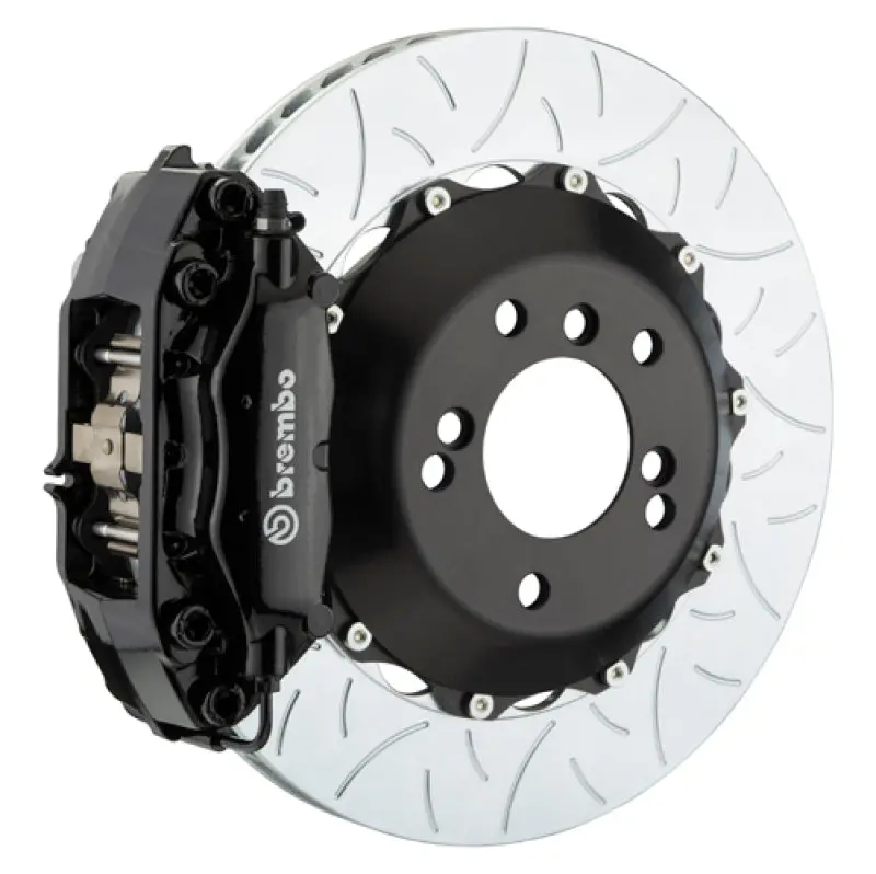 Brembo Gt Rear Brake Kit For 2001–2002 Dodge Viper Rt/10 – 4-Piston Cast Calipers, 345×28Mm Slotted Two-Piece Rotors 1