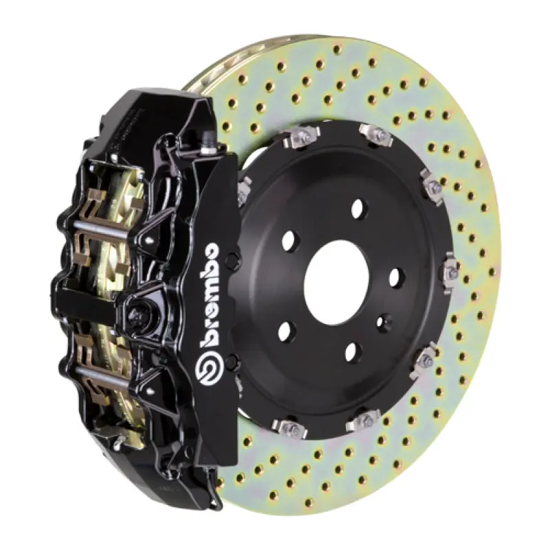Brembo Gt Front Big Brake Kit – 6-Piston Calipers With Drilled 380X34Mm Two-Piece Rotors For 2008–2013 Bmw M3 (E90/E92/E93) 1