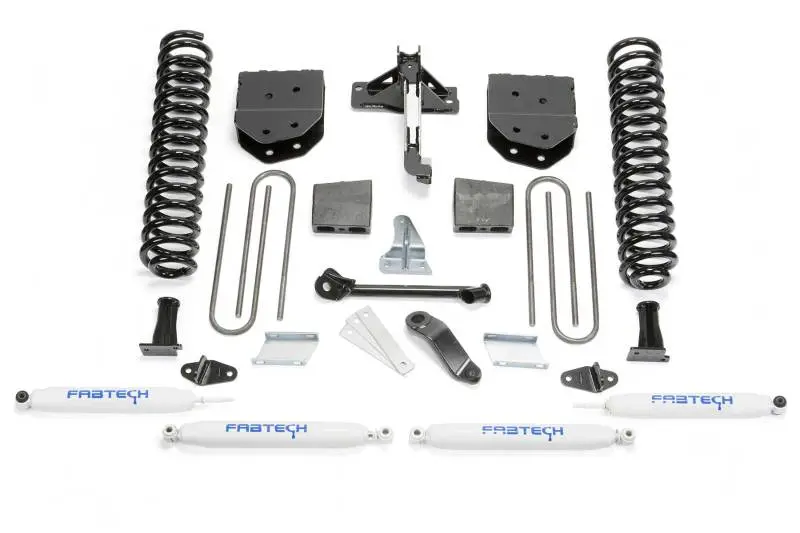 Fabtech 6-Inch Lift System With Performance Shocks For 2011–2013 Ford F-450/F-550 4Wd (10-Lug) 1