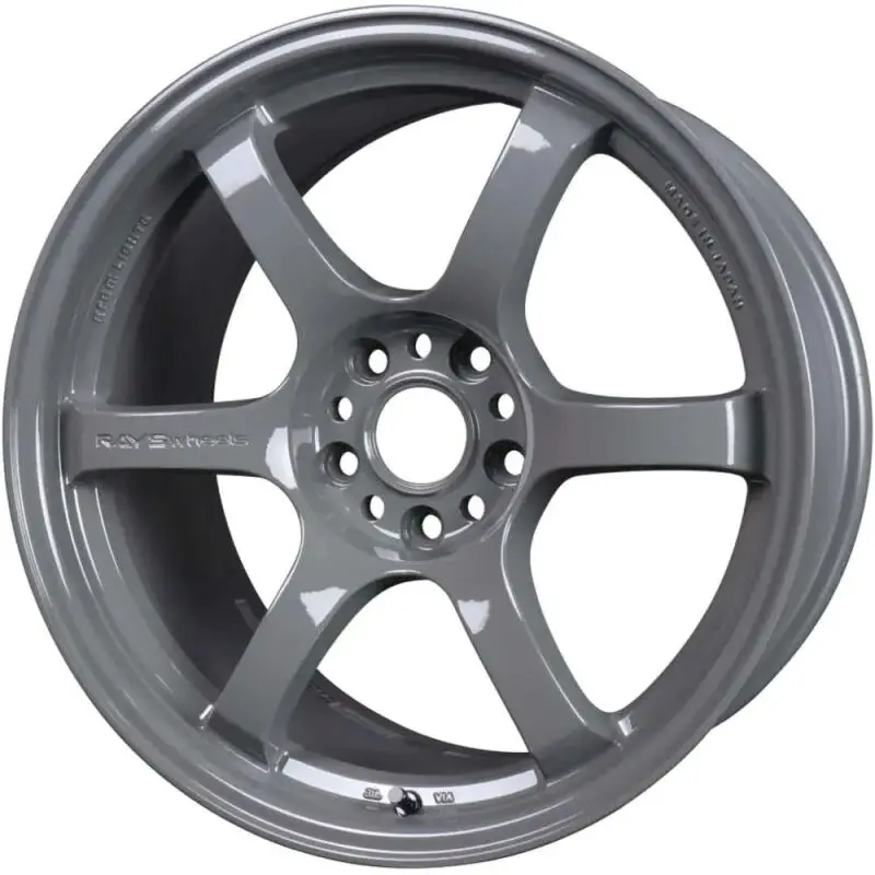 Gram Lights 57Dr Glossy Gray Alloy Wheel – 18X8.5", +37 Offset, 5X114.3, Moq 20 1