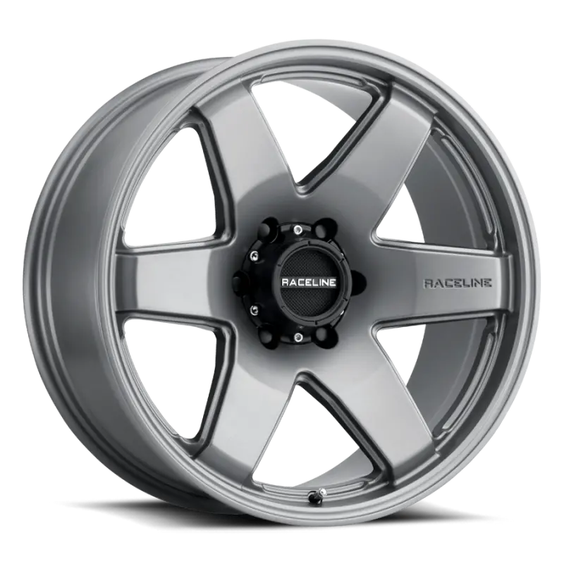 Raceline Addict Greystone Wheel – 18X8 Inch, 6X120 Bolt Pattern, 35Mm Offset, 67.1Mm Center Bore 1