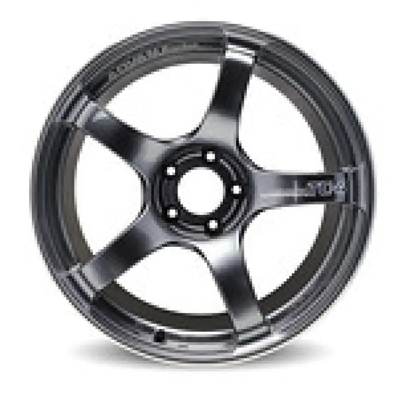 Advan Tc4 18X10 Inch Gunmetallic Racing Wheel With 5X114.3 Bolt Pattern And +35 Offset 1